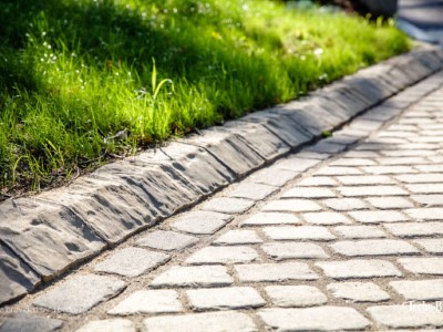 Paved Driveway With Granite Edging in Taunton