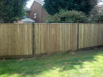 Wooden Fencing in Yeovil