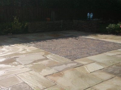 Sandstone Patio in Somerset