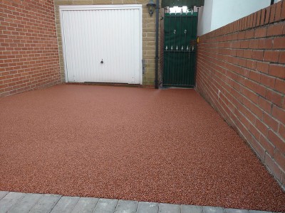 Red Resin Bound Driveway in Bridgwater