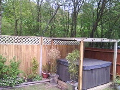 Installed Wooden Fence in Taunton